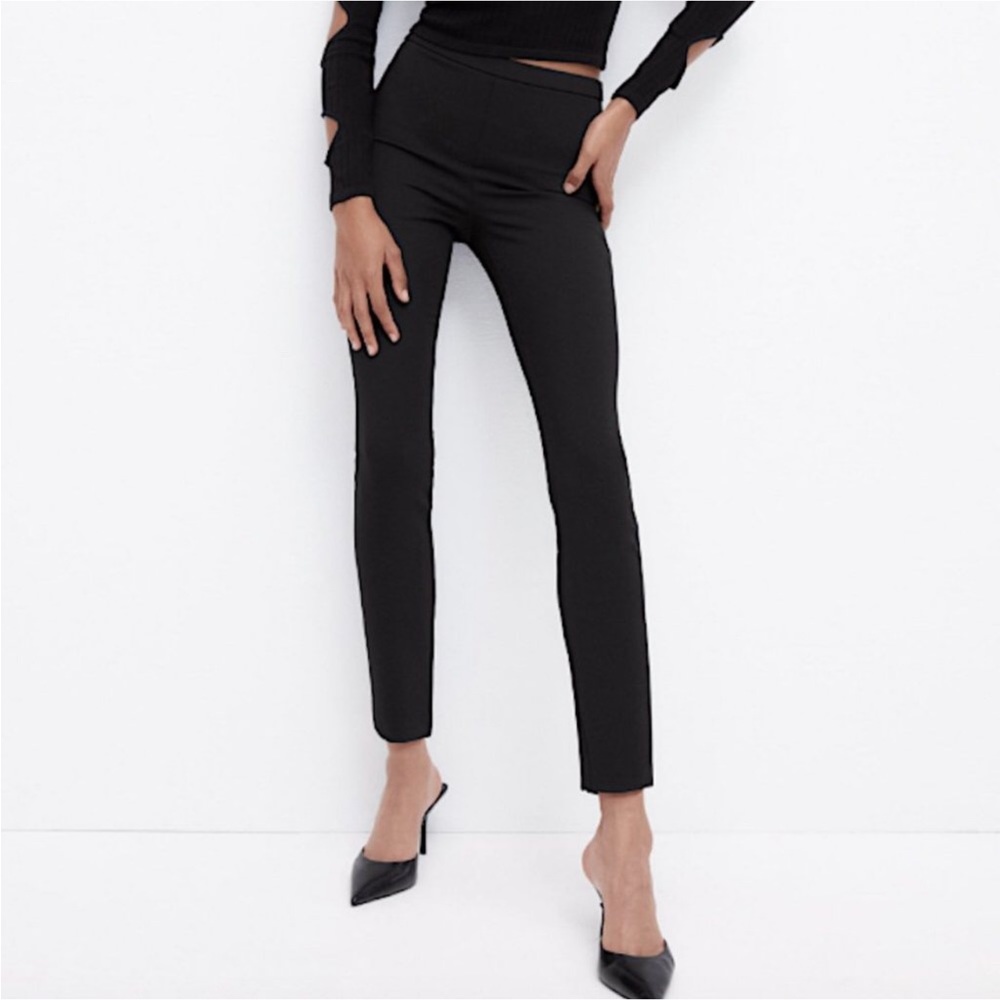 Zara Skinny Dressy Leggings